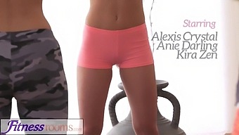 Fitness Instructors Engage In Steamy Sex With Young Teen During Yoga Class