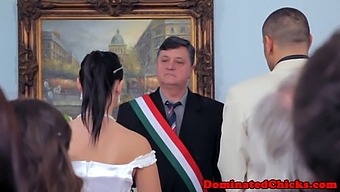Post-Marriage Domination Of A Stunning Bride In Bdsm