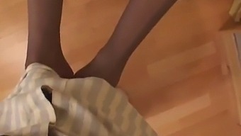 A German Housewife Gives A Blowjob And Swallows Cum