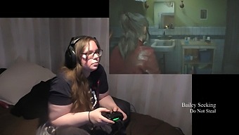 Watch As A Gamer Strips Down In A Playthrough Of Resident Evil 2