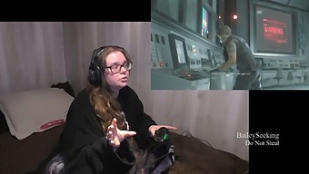 Watch A Woman Undress While Playing Resident Evil 2, Part 16