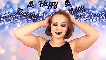 Joi Birthday Celebration With 30 Strokes Leading To Ejaculation