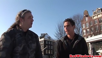 A Dutch Escort Giving Deepthroat And Receiving Cumshot