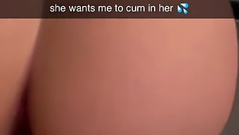 Afacere Publică La Sală Cu Iubita Infidelă - Acțiune Amatoare Pe Snapchat