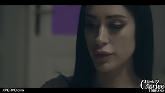 Petite French Beauty Lola Bellucci Satisfies Her Cravings With Muscular Men After A Game Of Poker
