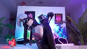 2b, The Virtual Nier Automata Lady, Craves For A Massive Cock