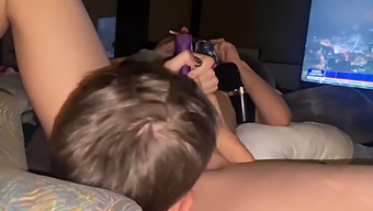 Lesbian Caretaker And Bisexual Woman Try Out New Sex Toy Together