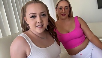 Eva Nyx And Brookie Blair Indulge In A Steamy Household Fantasy
