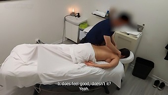 Emma Returns For Another Steamy Session With Her Massage Therapist