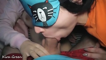 A Collection Of Explosive Orgasms - Including Cum On Breasts, Mouth, Body, And Facially
