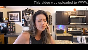 Hotwife In Action: Strip Poker With My Sexy Stepmom